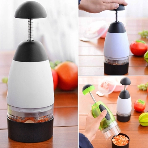 Original Slap Chop Slicer with Stainless Steel Blades | Vegetable Chopper| Mini Chopper for Salads
