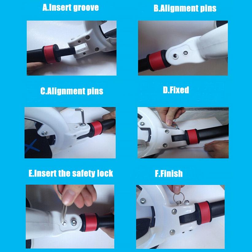 Self Balance Foldable Skateboard