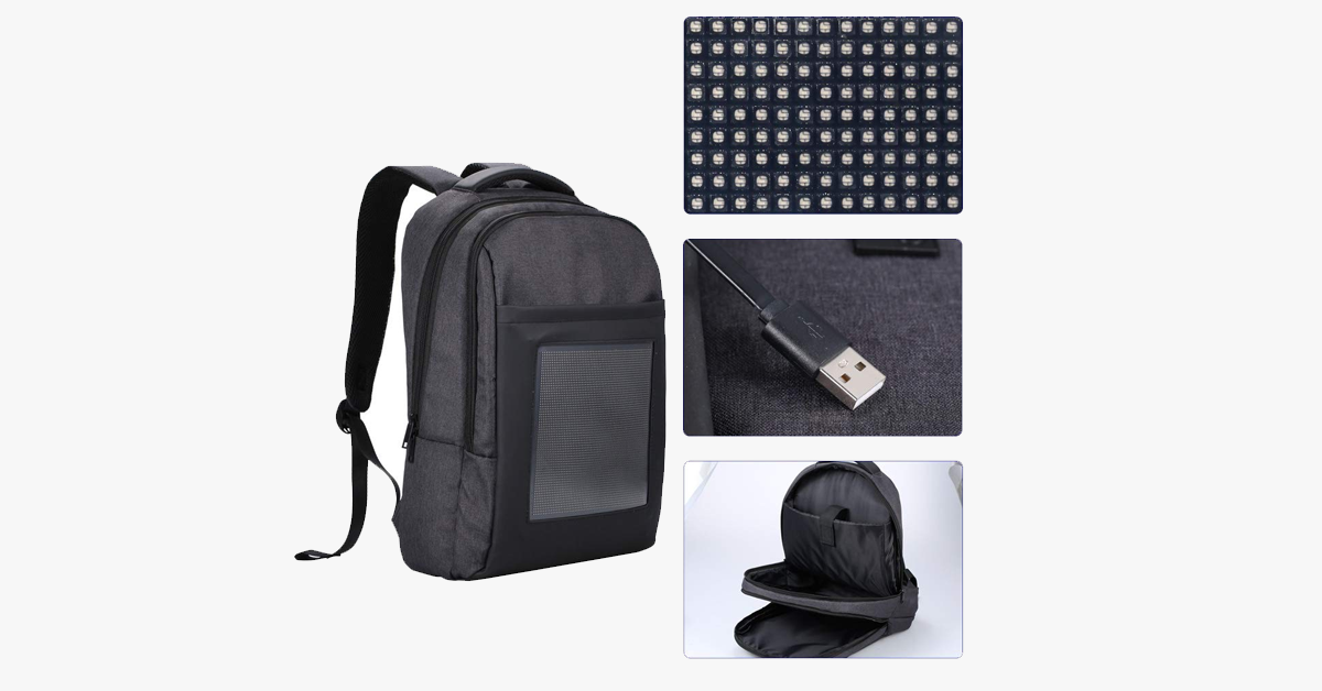 Smart LED Dynamic Backpack