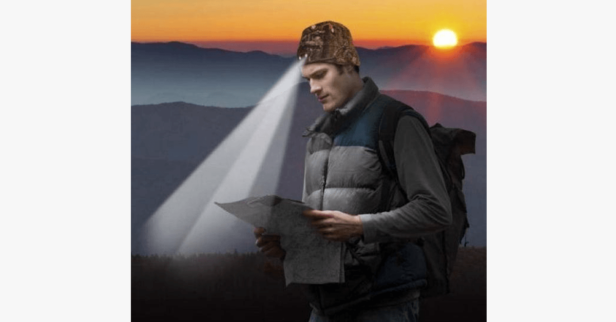 LED Flash Beanie – Take Your Flashlight Everywhere You Go!