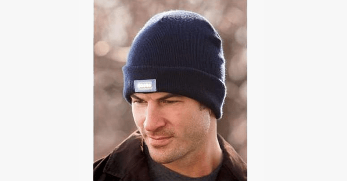 LED Flash Beanie – Take Your Flashlight Everywhere You Go!