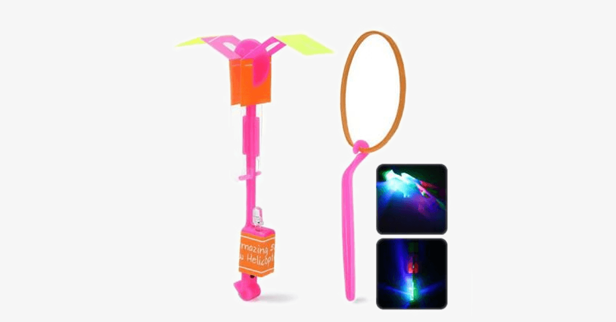 Arrow Helicopter Flying Toy with LED