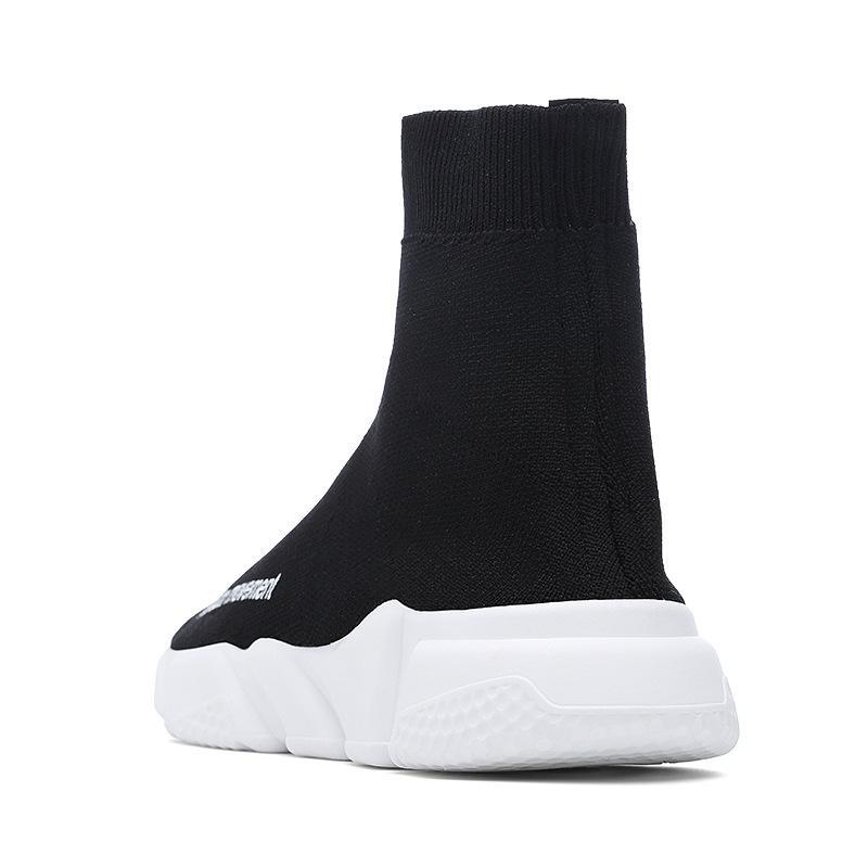 Light High Top New Breathable Flying Socks Shoes Sports Stretch Sneakers