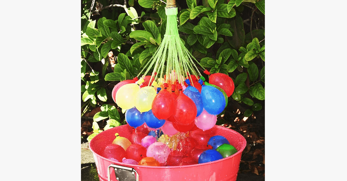 Magical 111 Piece Set Water Balloons for Both Kids & Adults