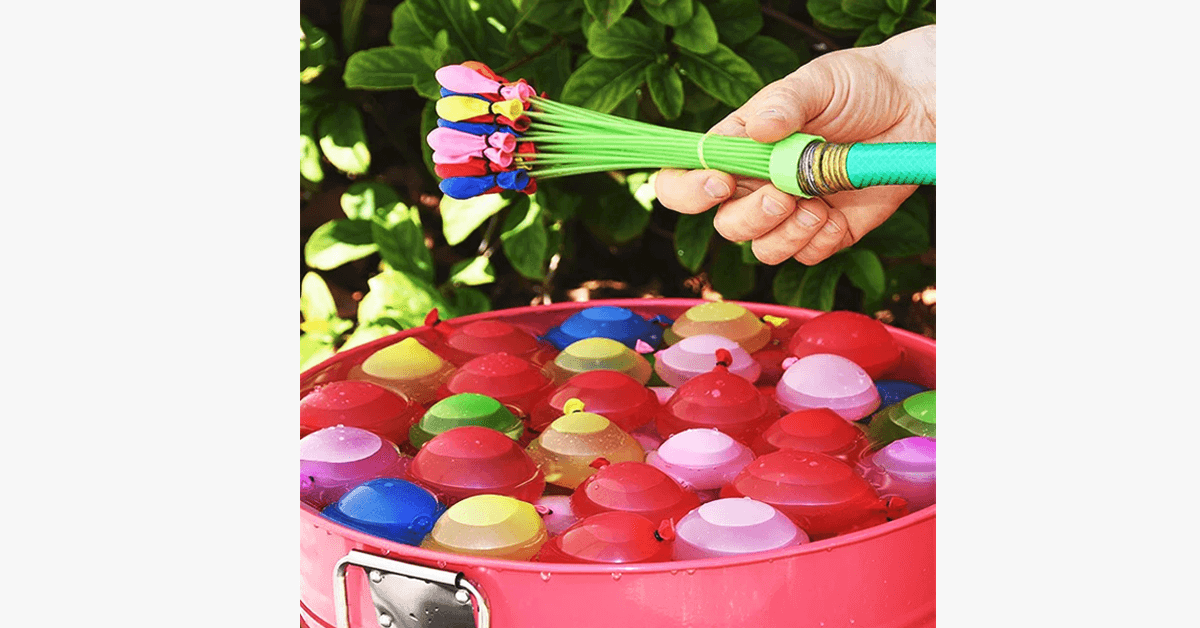 Magical 111 Piece Set Water Balloons for Both Kids & Adults