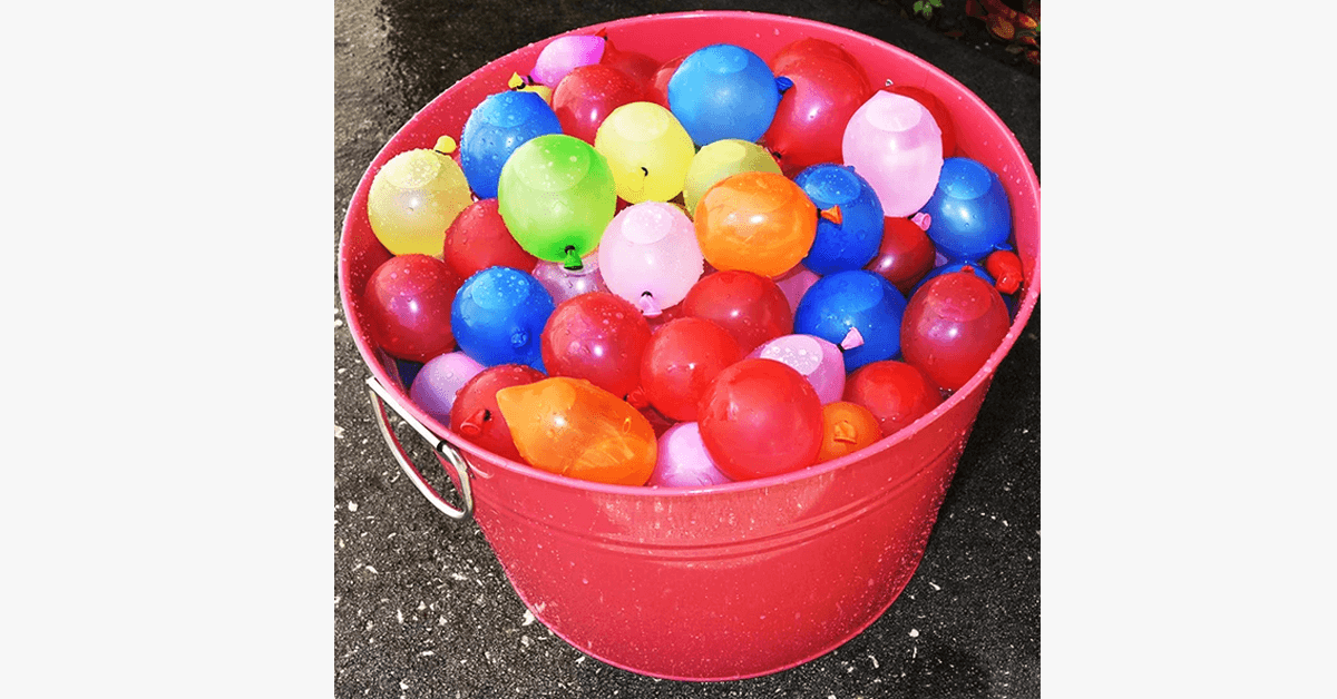 Magical 111 Piece Set Water Balloons for Both Kids & Adults