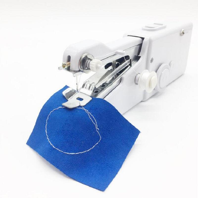 Mini Portable Handheld Sewing Machines Stitch Sew Needlework