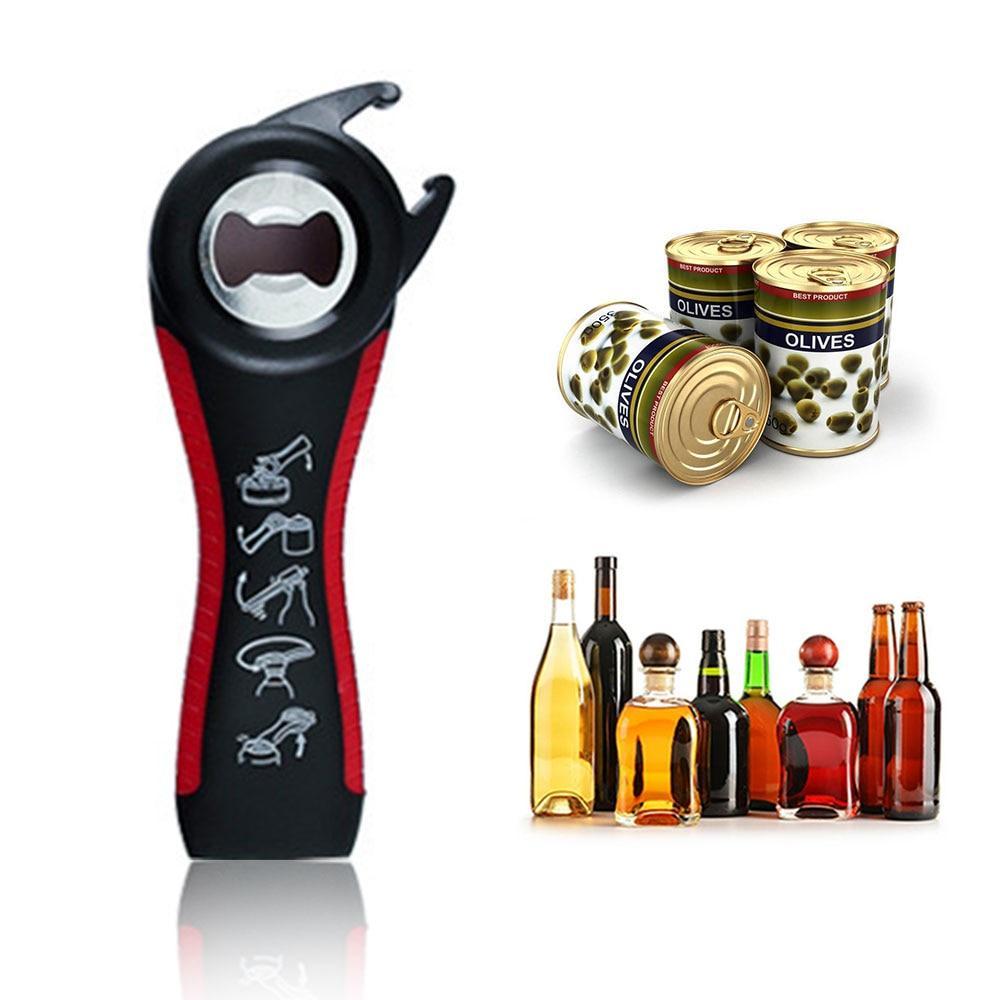 Multi-function Five-in-one Bottle Opener