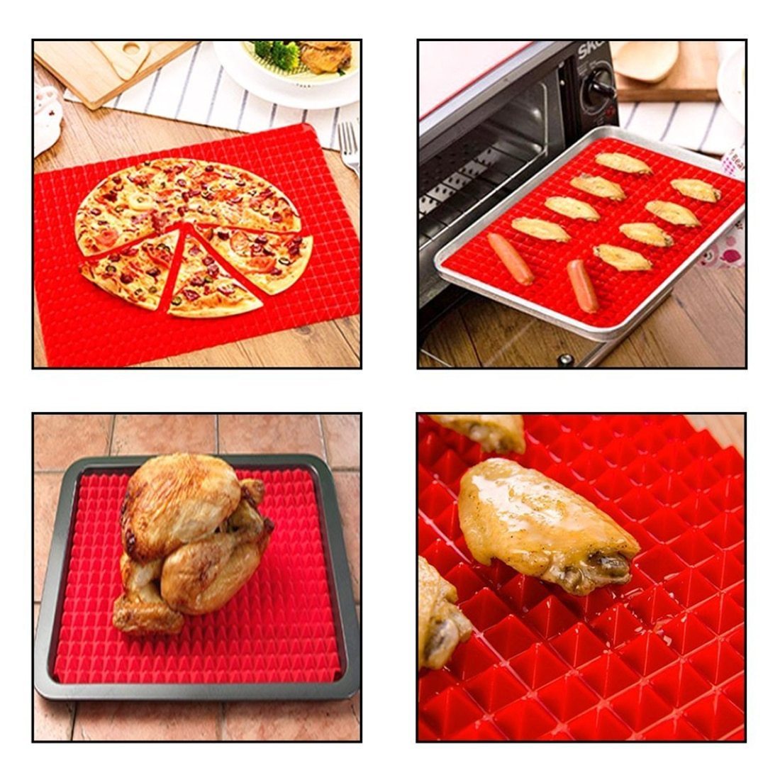 Non Stick BBQ Mat And Baking Tray