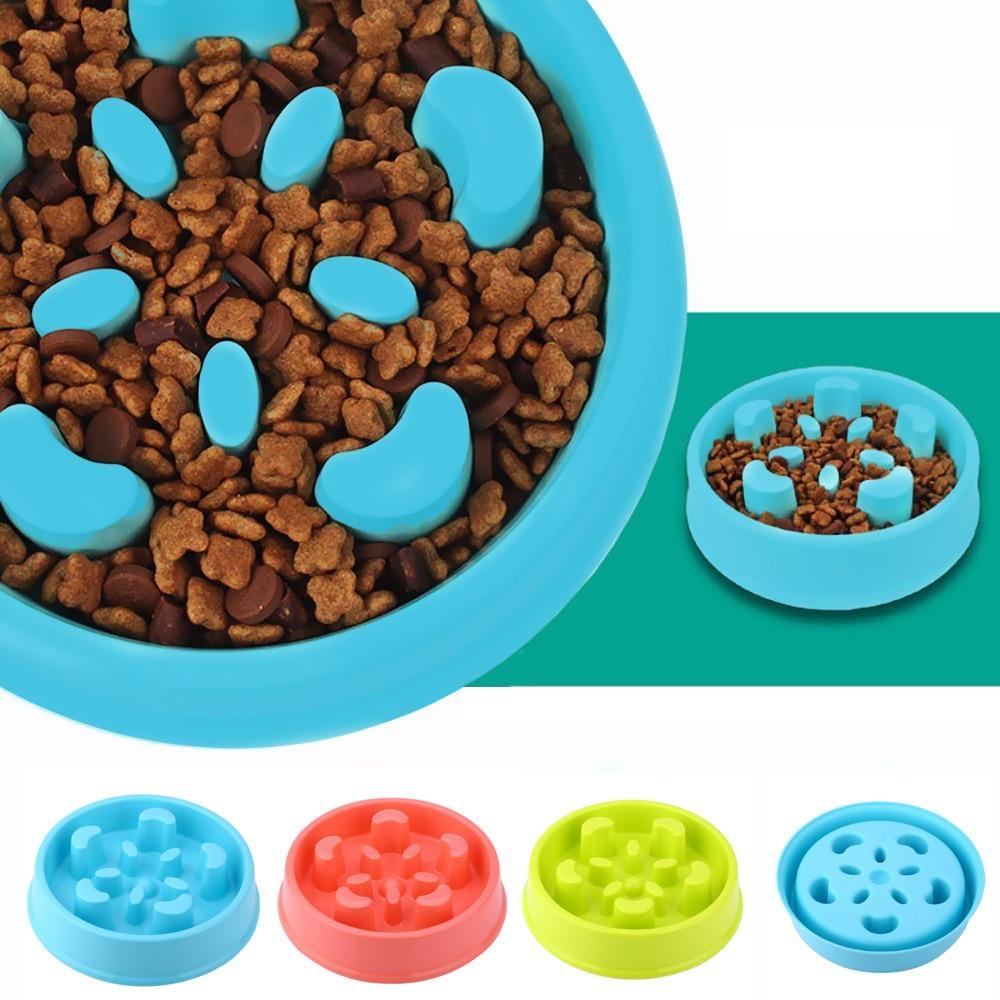 Anti-Gulping Pet Feeding Bowl