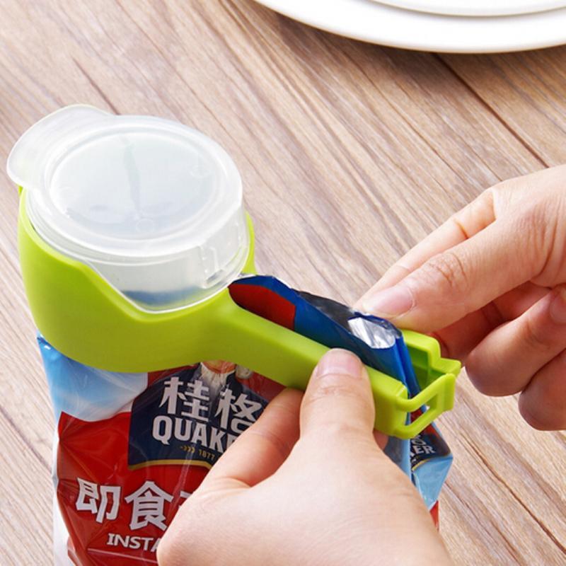 Seal & Pour Food Storage Bag Clip