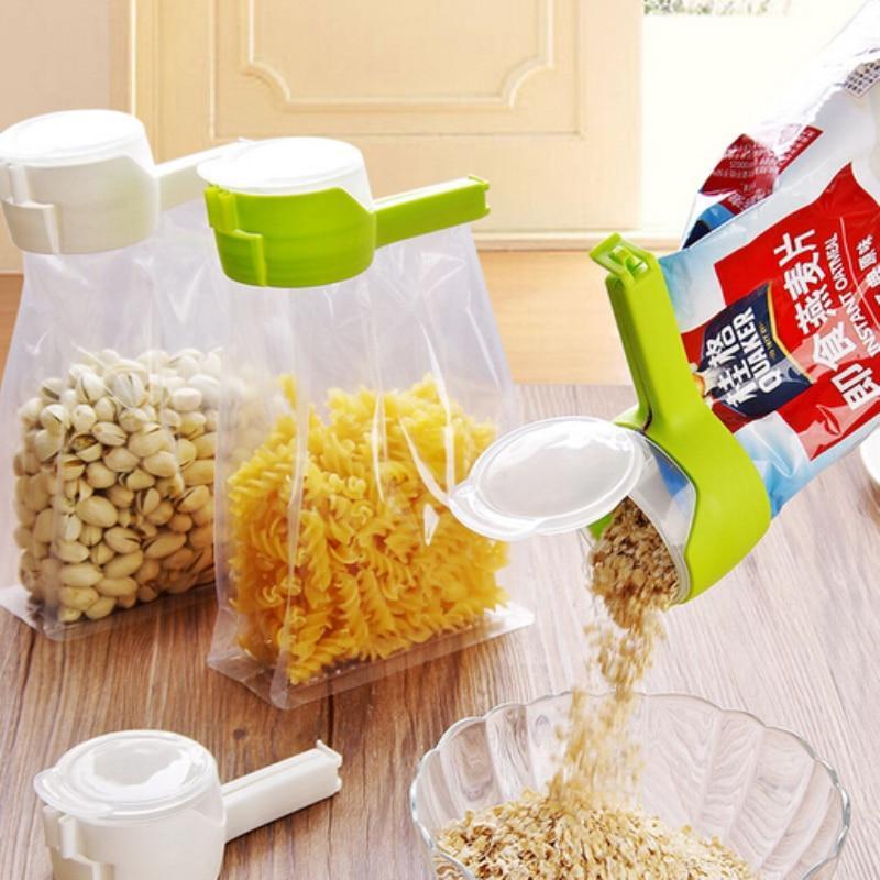 Seal & Pour Food Storage Bag Clip
