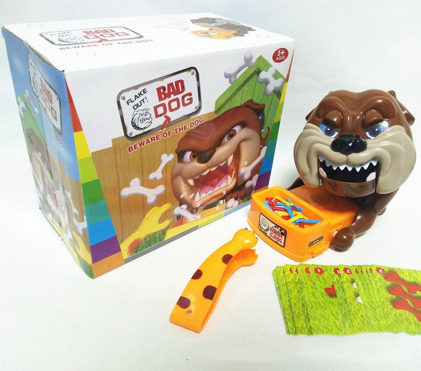 Interactive Parent Child Beware of Dog Creative Fun Game - Bad Dog Tricky Toy Party Funny Games Birthday Gift