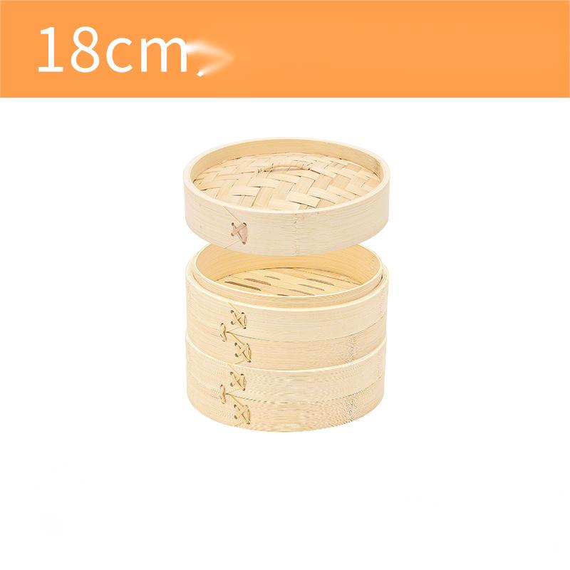 Bamboo woven commercial steamer