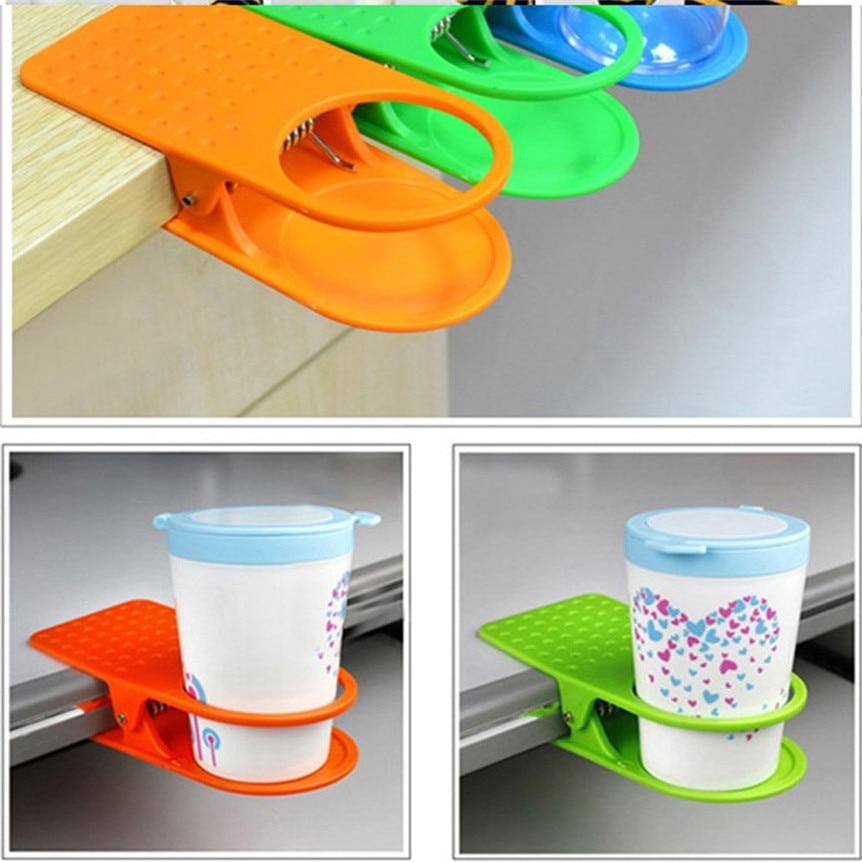 Desk Clip On Cup Holder