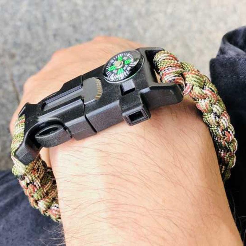 Outdoor Camping Survival Bracelet