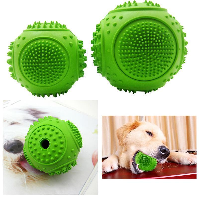 Pet Soft Rubber Teeth Ball