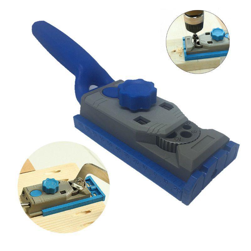 Pocket Jig Hole System Kit Drill Guide For Wood Working Accessories