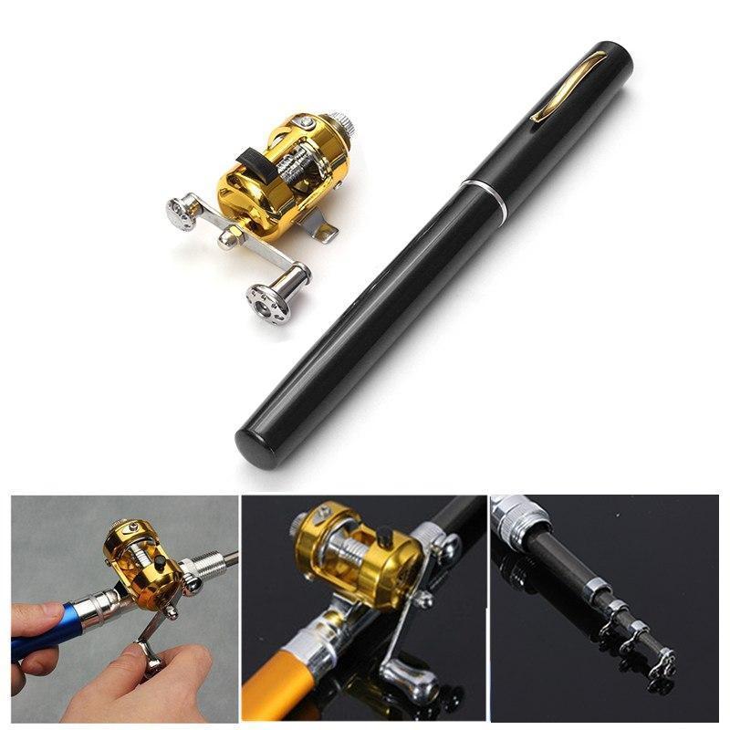 Telescopic Pocket Pen Fishing Rod
