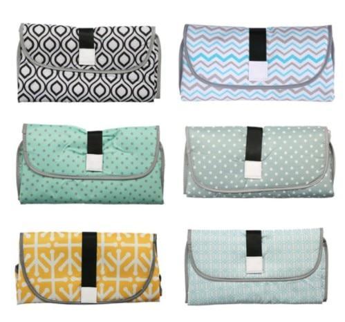 Soft Foldable Changing Pad and Diaper Bag