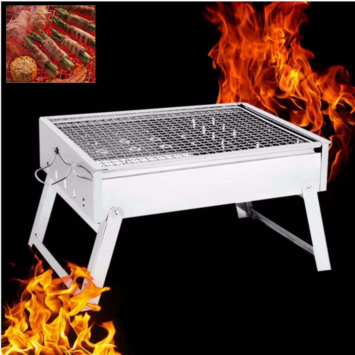 Portable Barbecue Cooking Set