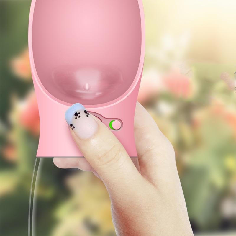 Portable Pet Dog Water Dispenser Feeder For Small Large Dogs