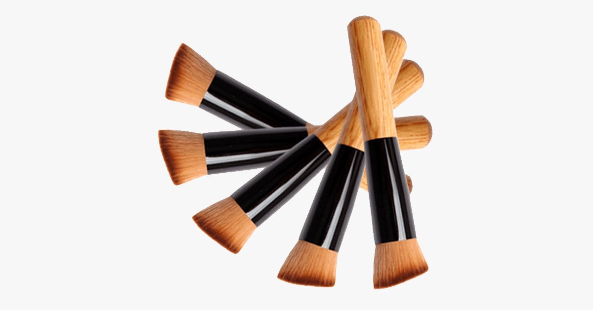Premium Multi-Function Makeup Brush with Wooden Handle – Adding Luxury to Your Makeup Set