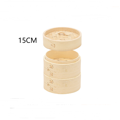 Bamboo woven commercial steamer