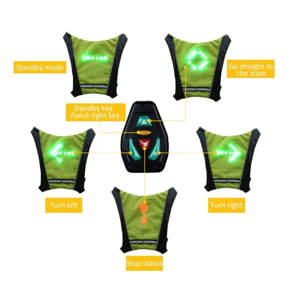 Cycling Indicator Signal Vest