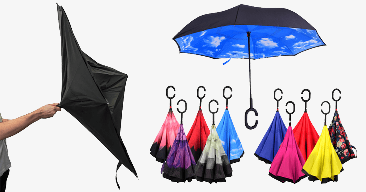 Smart-Brella - The World's First Reversible Umbrella
