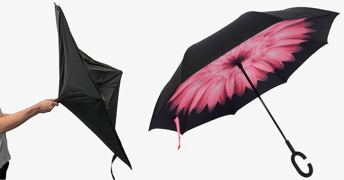 Smart-Brella - The World's First Reversible Umbrella