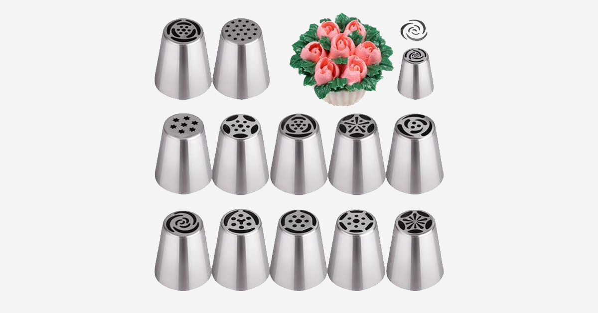 Russian Piping Tip Nozzle Set