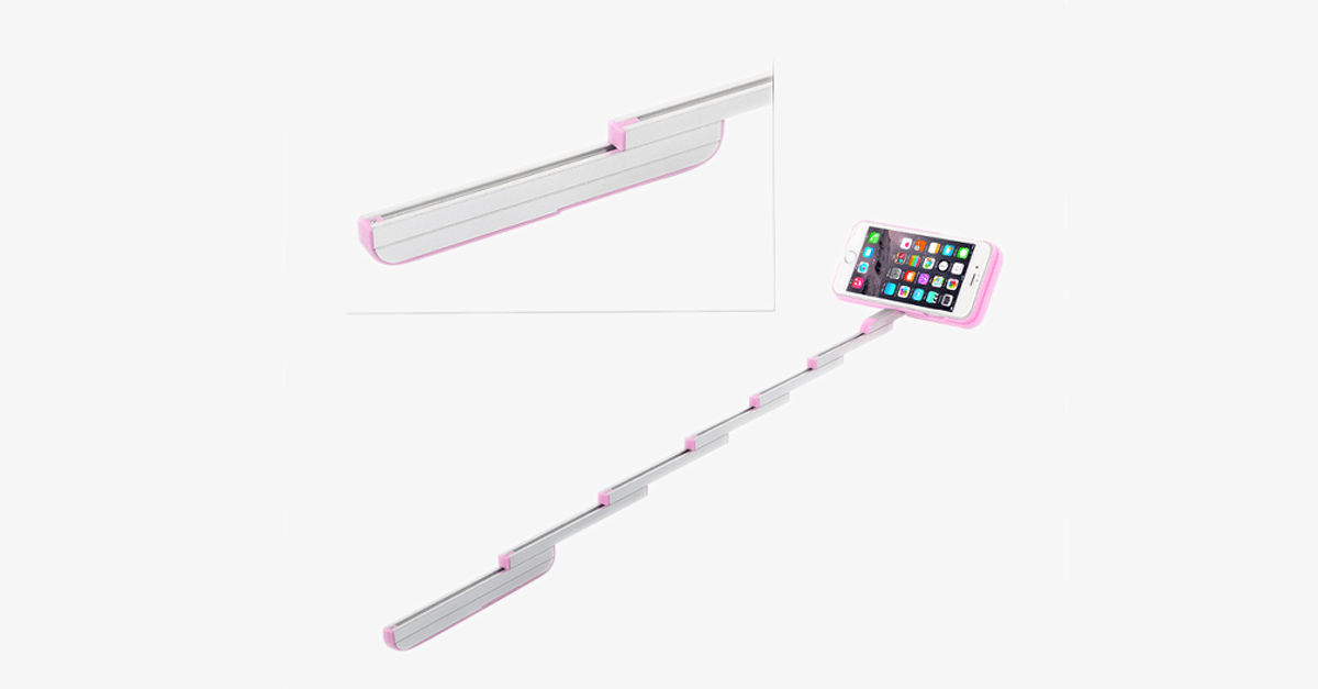 Easy Slide Selfie Stick iPhone 6/6s Case – Carry Your Selfie Helper Everywhere!