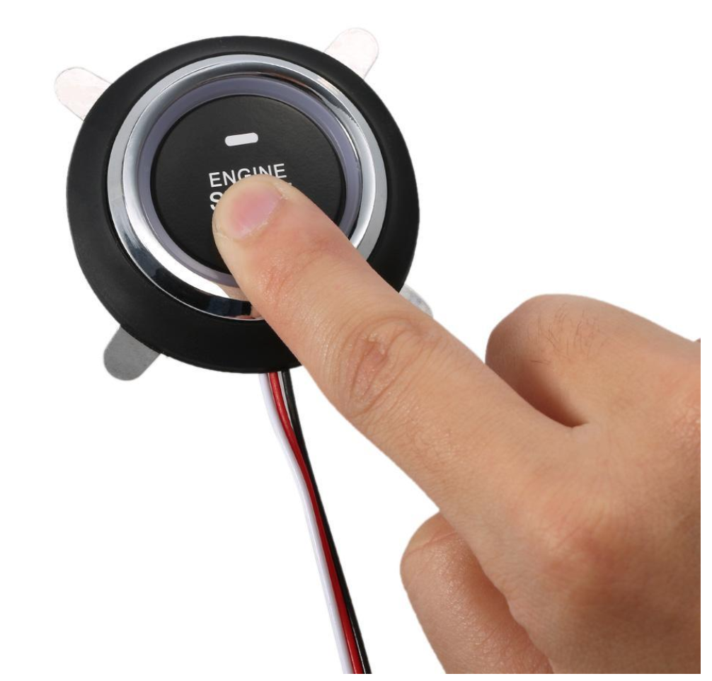 Car Anti-Theft System With Immobilizer Keyless Start Stop