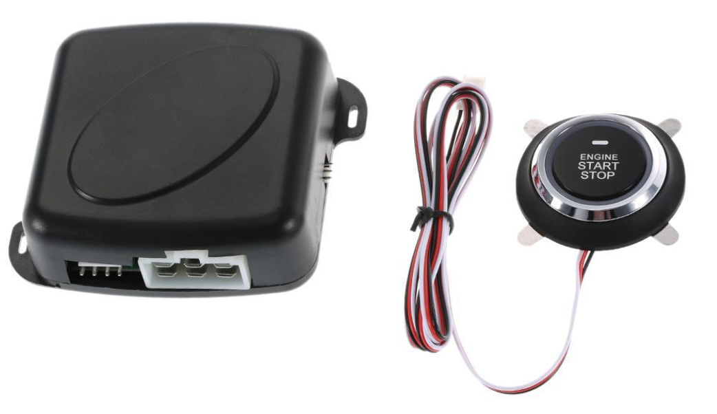 Car Anti-Theft System With Immobilizer Keyless Start Stop