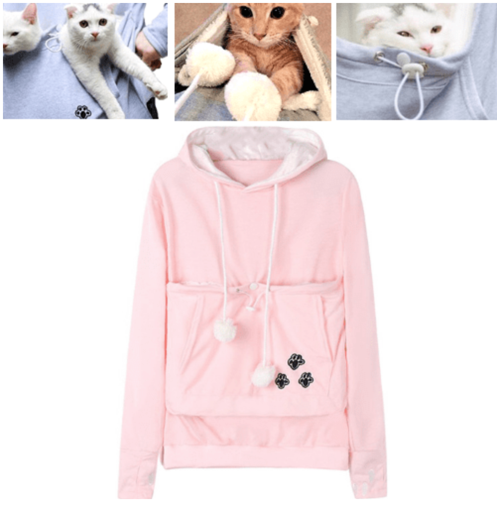 Cat Pouch Hoodie