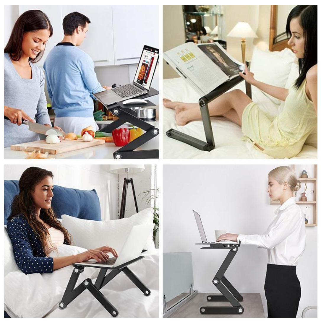 Adjustable Folding Lap Top Desk