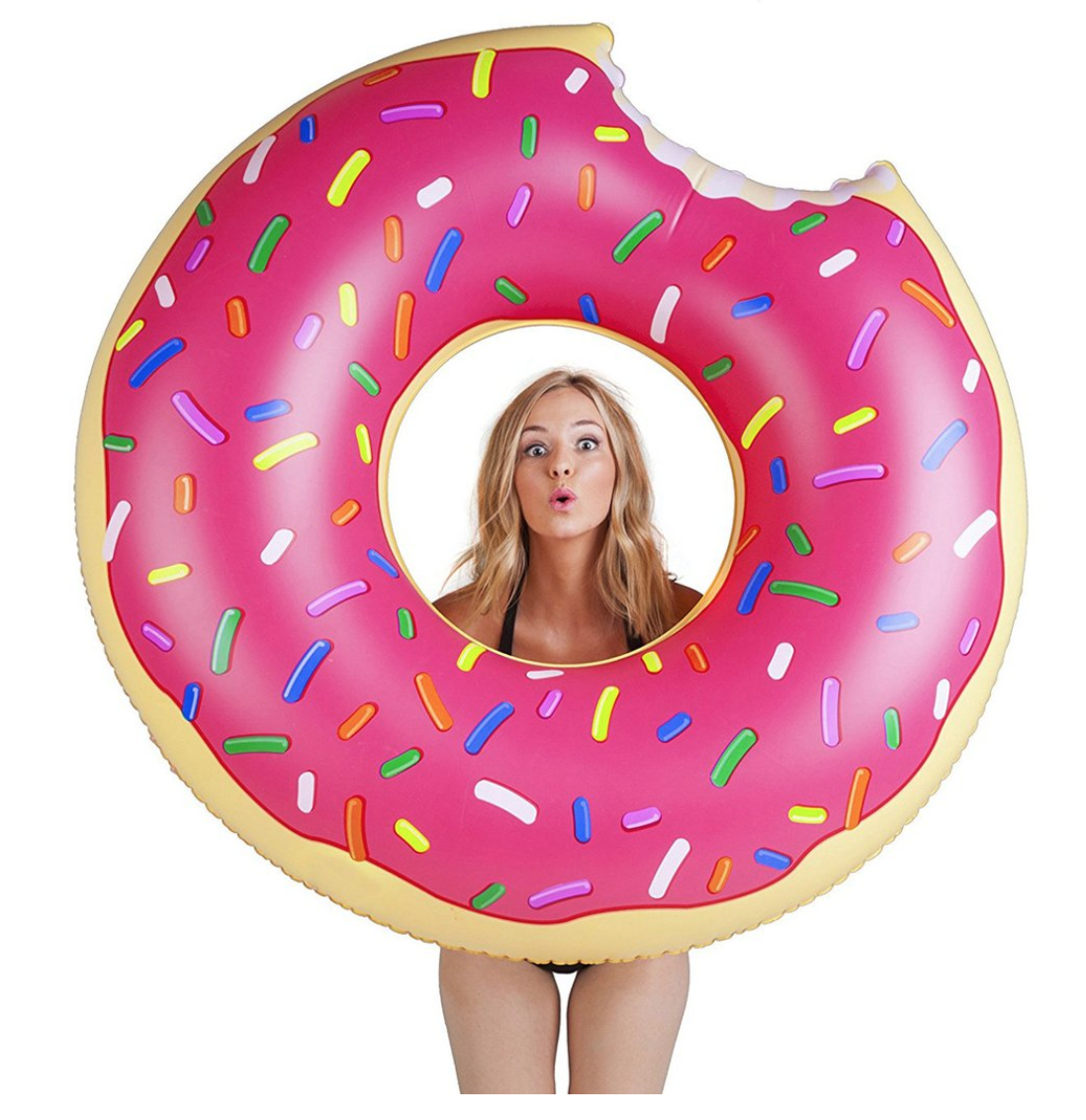 Gigantic Donut Pool Float