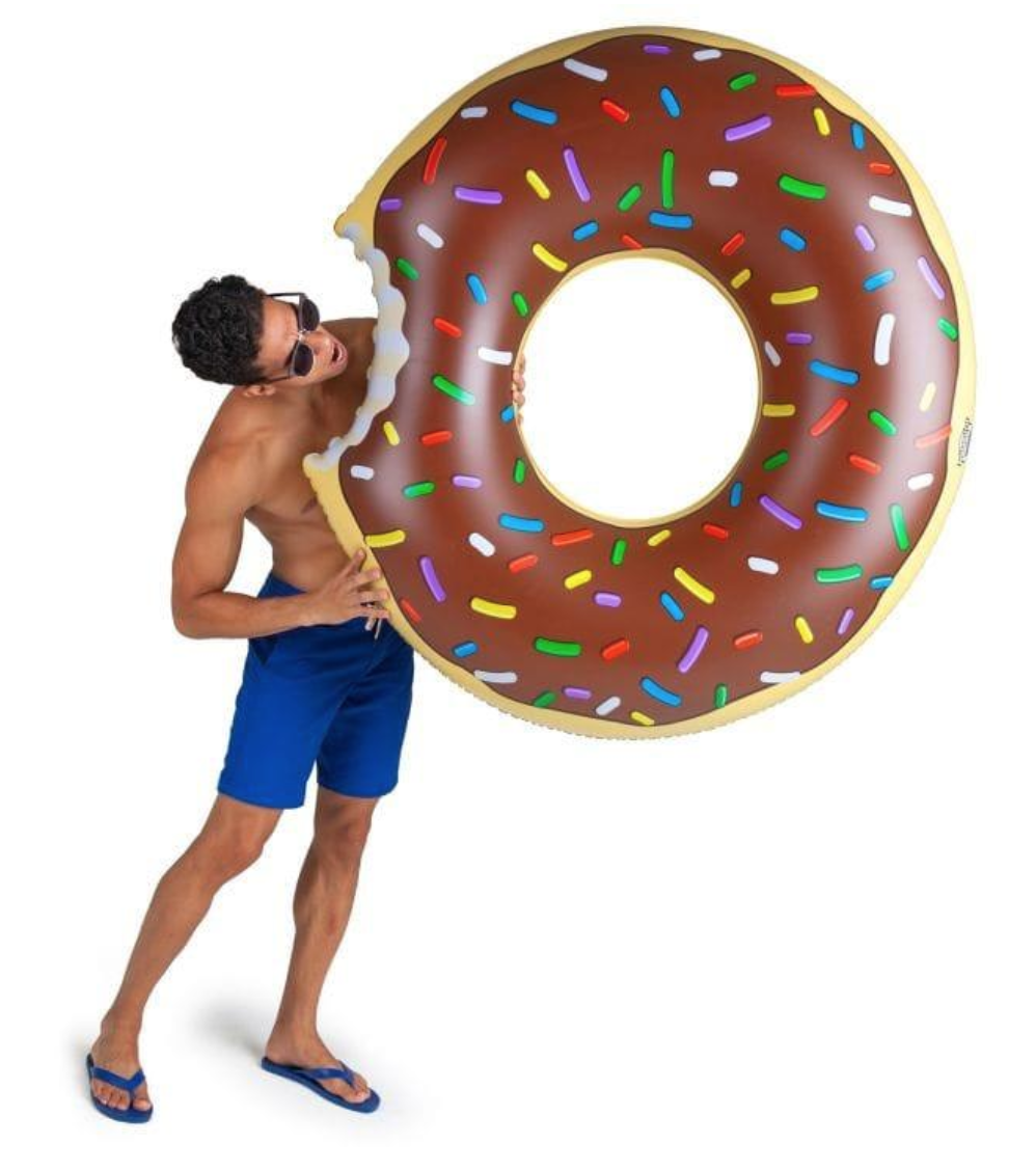 Gigantic Donut Pool Float