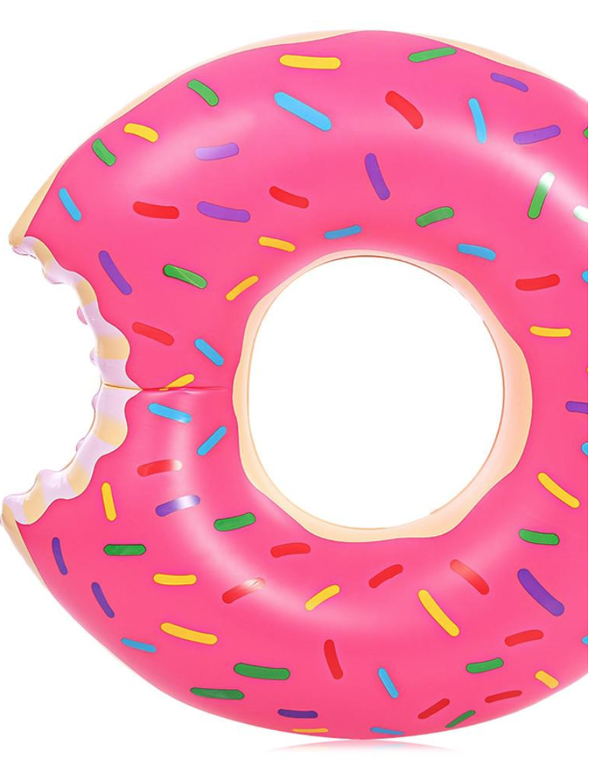 Gigantic Donut Pool Float