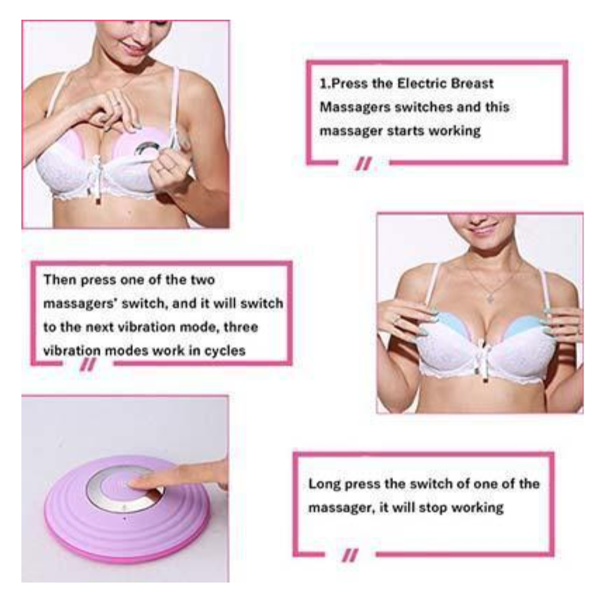 Wireless Breast Massager