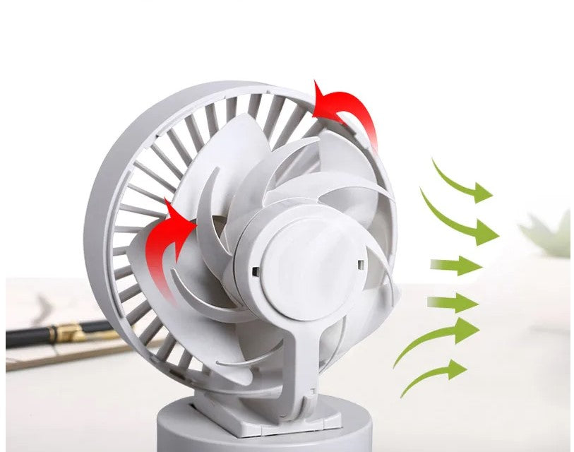 Summer Mini USB Powered Portable Fan - Touch to Enjoy Soft Breeze