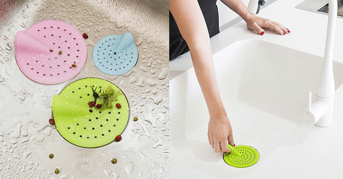 Set of 3 Smart Sink Strainers – Say Goodbye to The Mess!