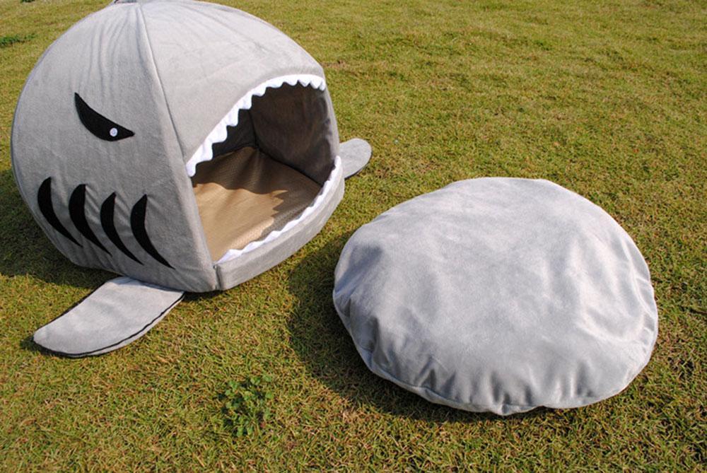Shark Shaped Pet Sofa Bed