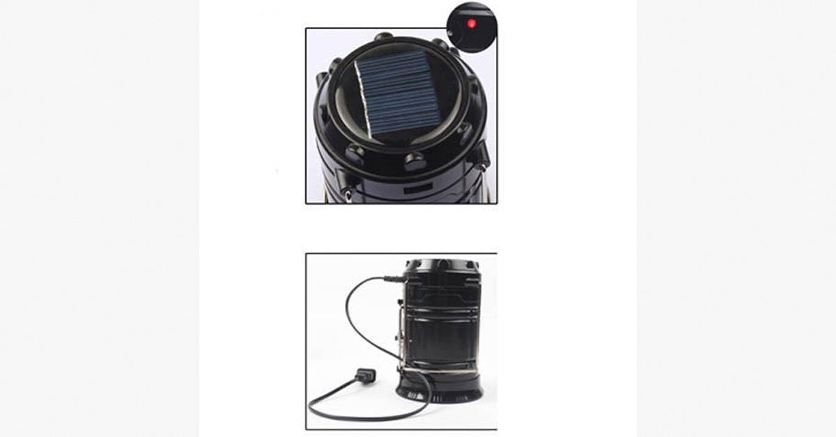 Solar Camping Light with Portable Charger – Camping Made Fun and Safe