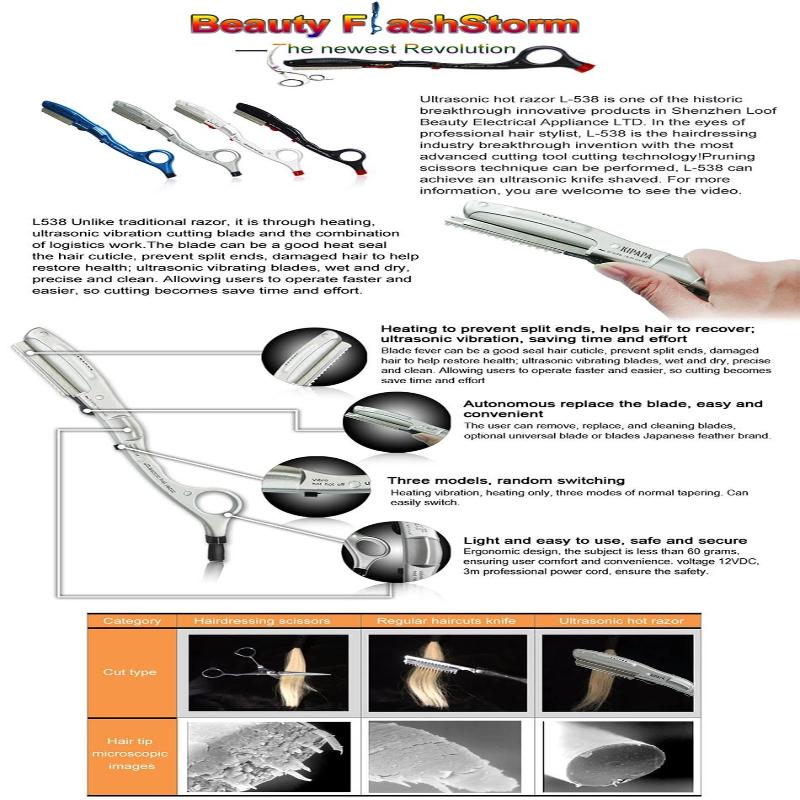 Ultrasonic Heated Split End Trimmer Professional Grade