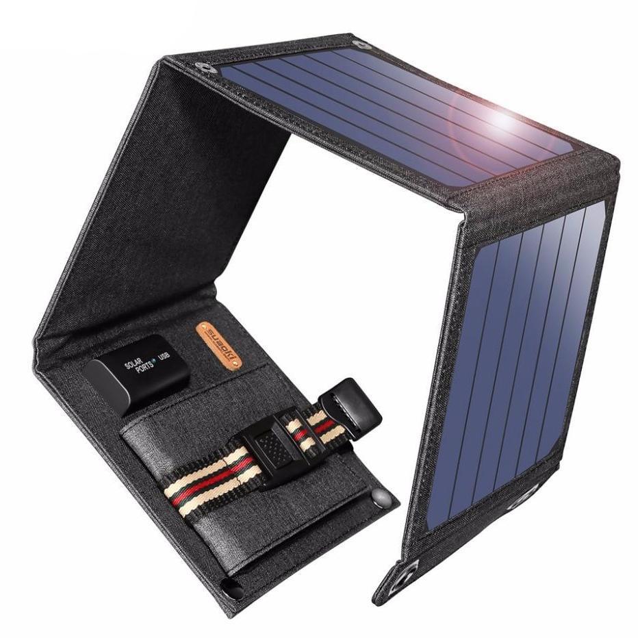 14W Output Devices Portable Solar Panels for Smartphones, Laptop, Cells Charger