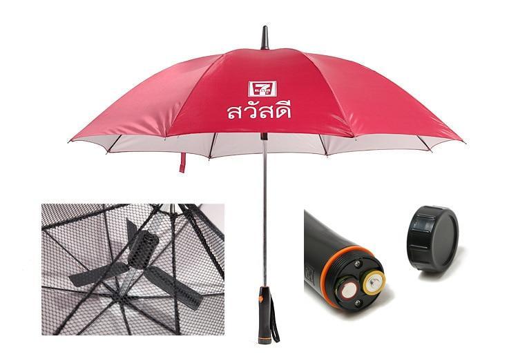 Creative Umbrella with Electric Fan