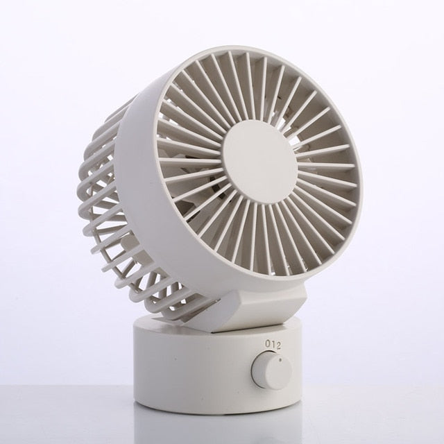 Summer Mini USB Powered Portable Fan - Touch to Enjoy Soft Breeze