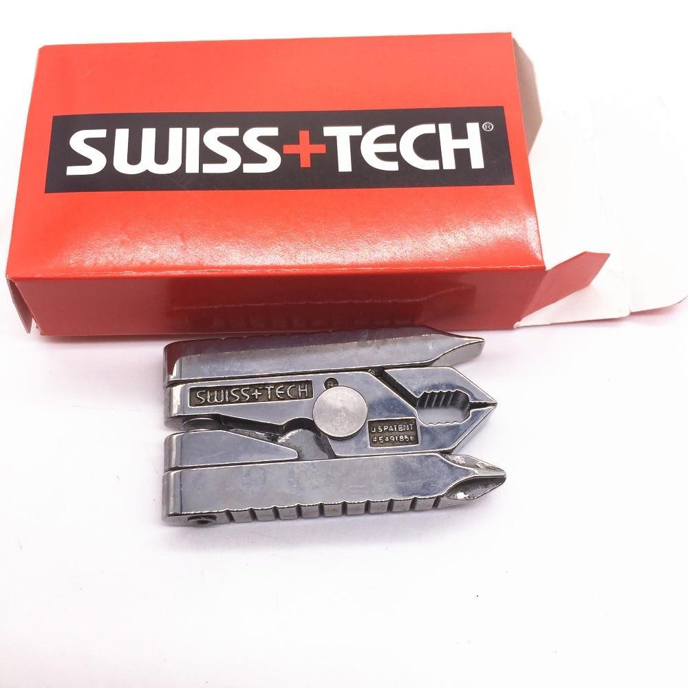 Swiss Tech 6 in 1 Multifunction Outdoor Tool Clamp Mini